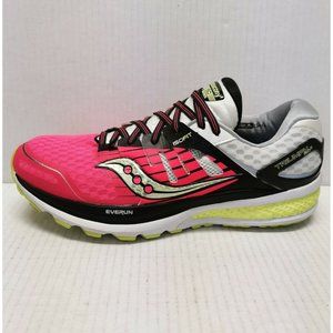 Saucony Triumph ISO 2 Women's Running Shoes Pink/ Grey Size 10.5 (M) S10290-3